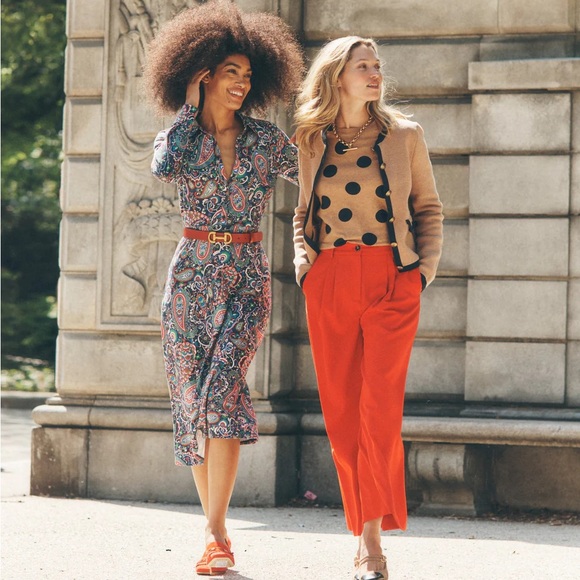 Laura Jersey Midi Shirt Dress
Navy, Paisley Paradise - Picture 5 of 16